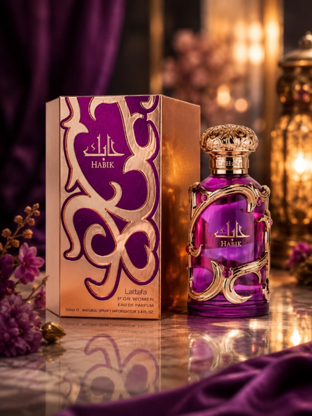 Habik By Lattafa Eau De parfum For Woman 100ML 3.4 Oz